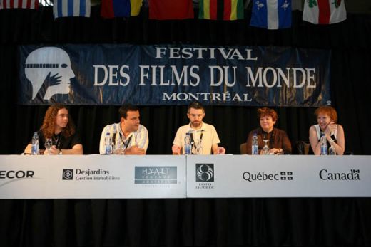 Les membres du jury FIPRESCI (critique internationale) en conférence de presse